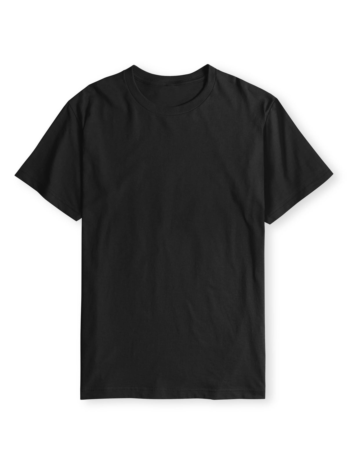 Men’s Essentials Lightweight T Shirt Single, 2-Pack, 3-Pack in Black - Hat and Beyond blank tee