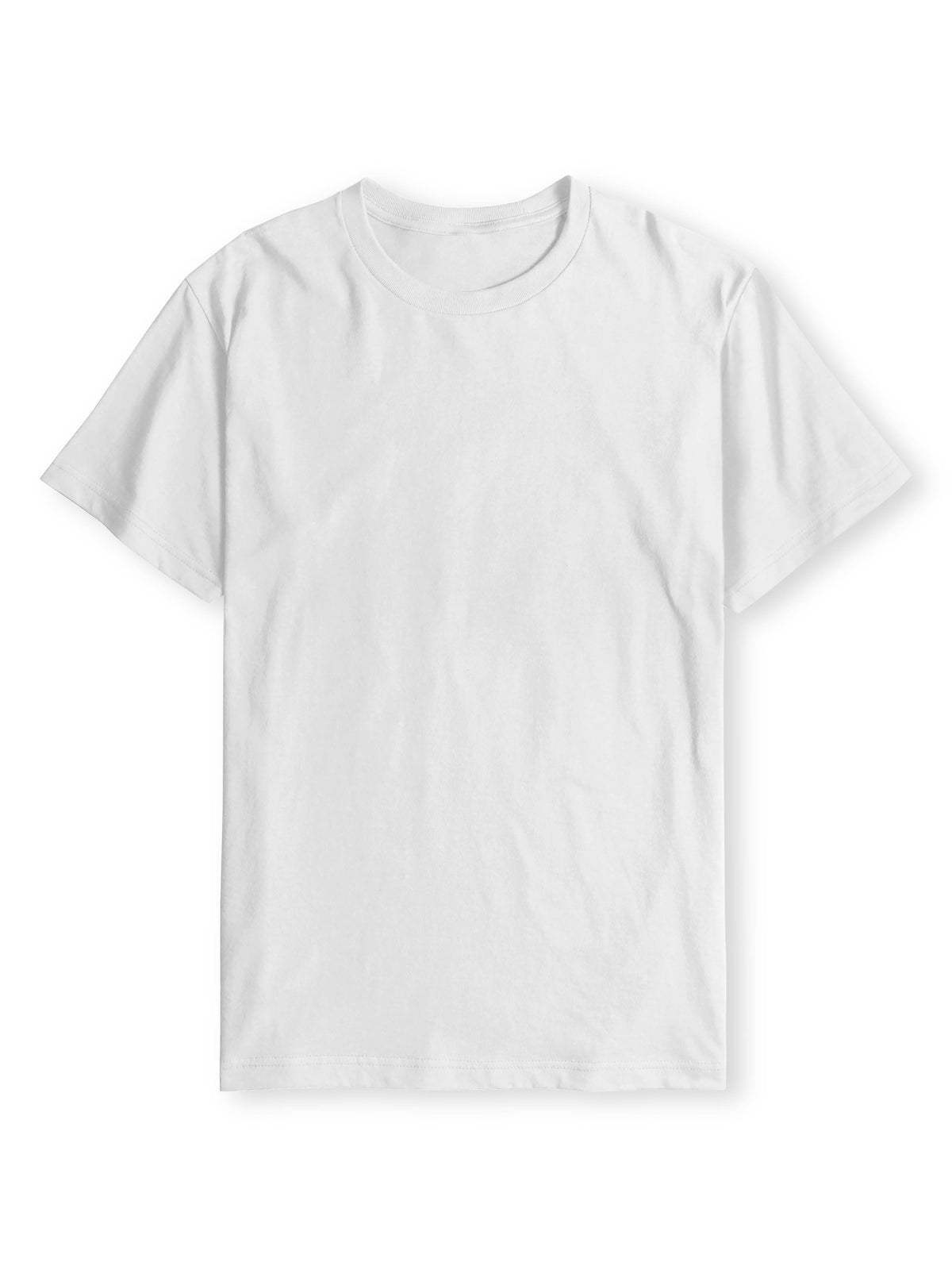 Men’s Essentials Lightweight T Shirt Single, 2-Pack, 3-Pack in White - Hat and Beyond blank tee