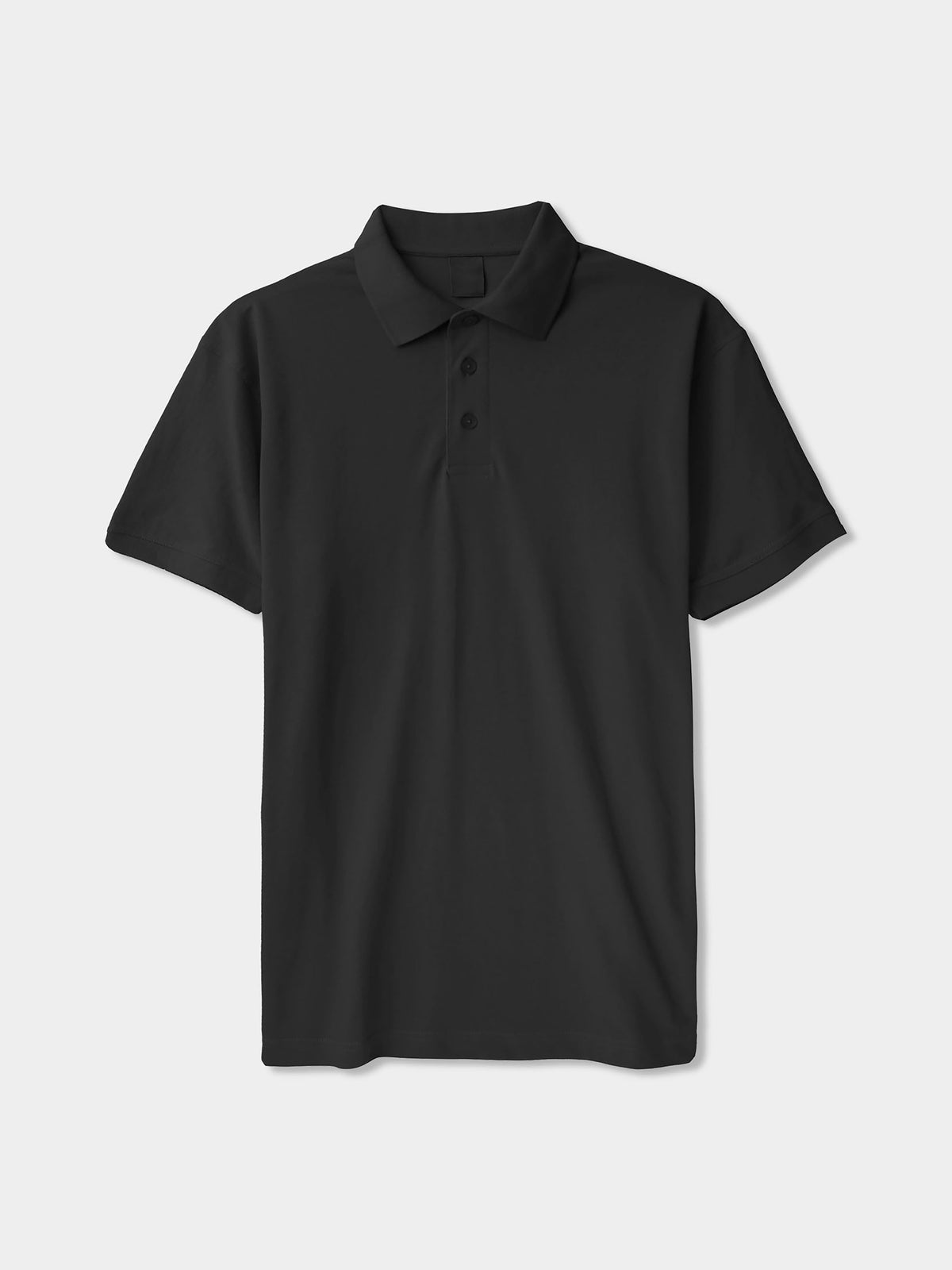 Men's Polo Shirt Black – Wholesale Blank Polo Shirt | Hat and Beyond
