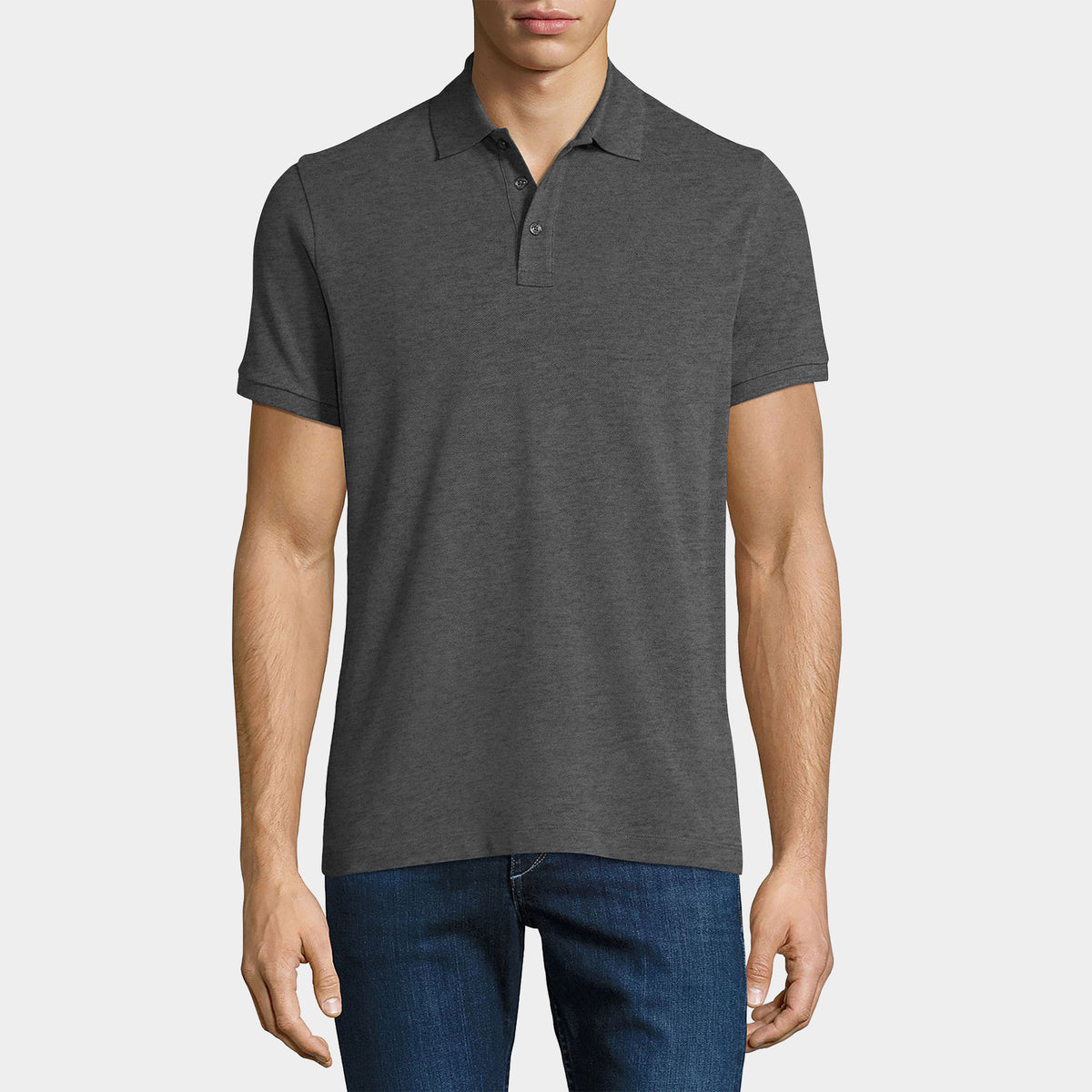 Men’s Polo Shirt in us polo shirts_boys polo shirts_classic polo_polo for men_golf polo shirts_cheap polo shirts_pique polo_classic polo t shirts_classic polo shirts_Heather Charco