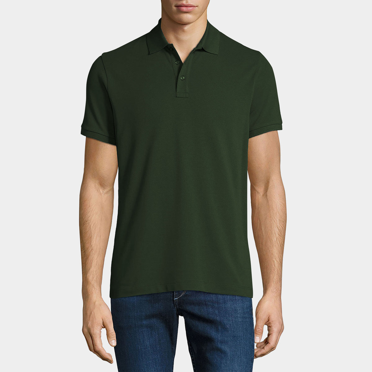 Men’s Polo Shirt in us polo shirts_boys polo shirts_classic polo_polo for men_golf polo shirts_cheap polo shirts_pique polo_classic polo t shirts_classic polo shirts_Hunter Green -