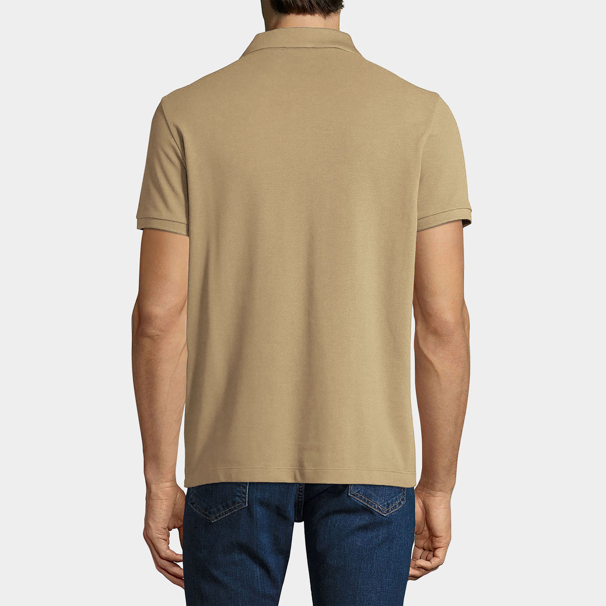 Men’s Polo Shirt in us polo shirts_boys polo shirts_classic polo_polo for men_golf polo shirts_cheap polo shirts_pique polo_classic polo t shirts_classic polo shirts_Khaki - Hat an