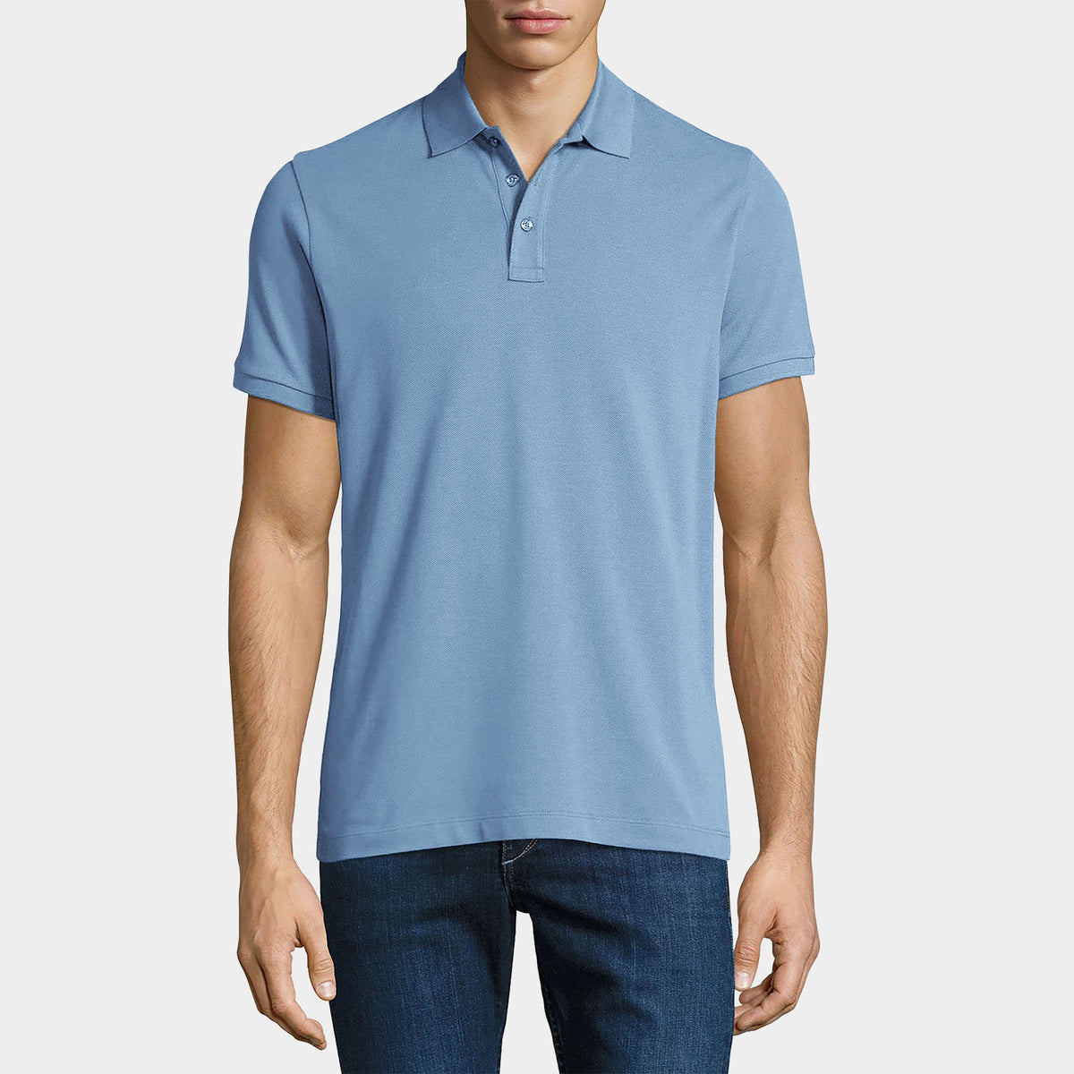 Men’s Polo Shirt in us polo shirts_boys polo shirts_classic polo_polo for men_golf polo shirts_cheap polo shirts_pique polo_classic polo t shirts_classic polo shirts_Sky Blue - Hat