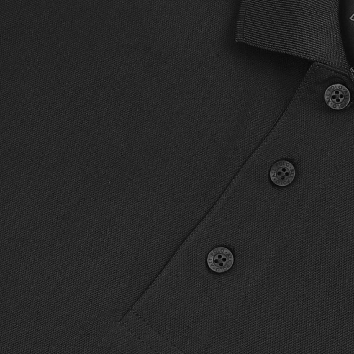 Men’s Performance Polo Shirt in mens polo shirts_sports polos_golf polo_polo t shirts for men_custom polo shirts_cheap polo shirts_polo shirts on sale_designer polo shirts_Black - 