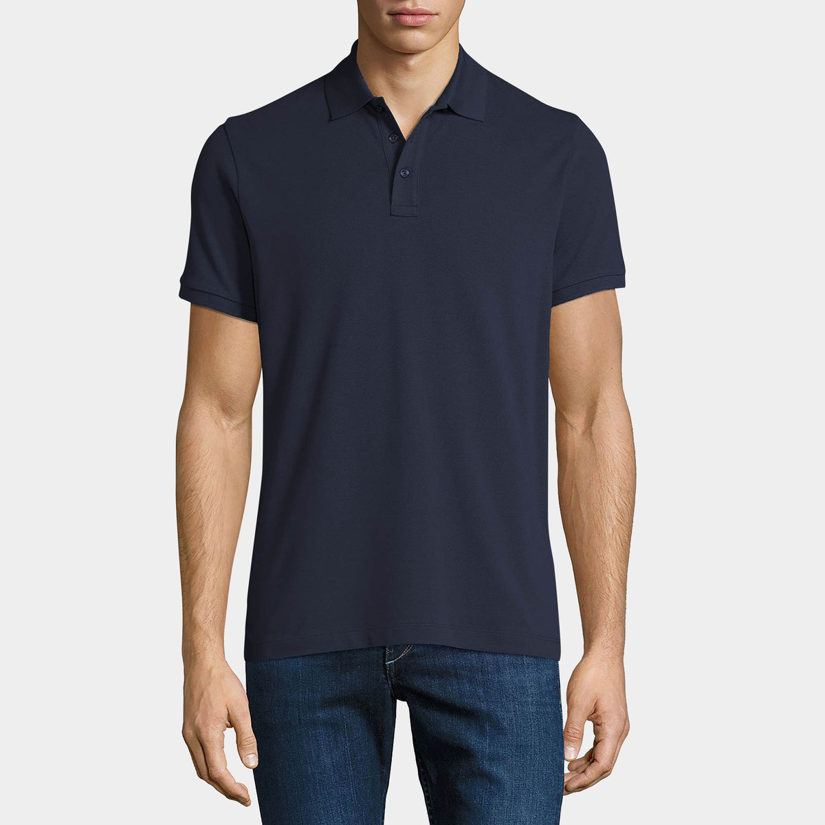 Men’s Performance Polo Shirt in mens polo shirts_sports polos_golf polo_polo t shirts for men_custom polo shirts_cheap polo shirts_polo shirts on sale_designer polo shirts_Navy - H