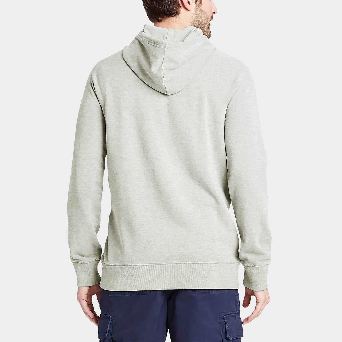 Men’s Lightweight Pullover Hoodie in hoodie_hoodies for men_hooded sweatshirt_custom hoodies_cheap hoodies_couple hoodies_pullover hoodie_mens pullover hoodie_Oatmeal - Hat and Bey