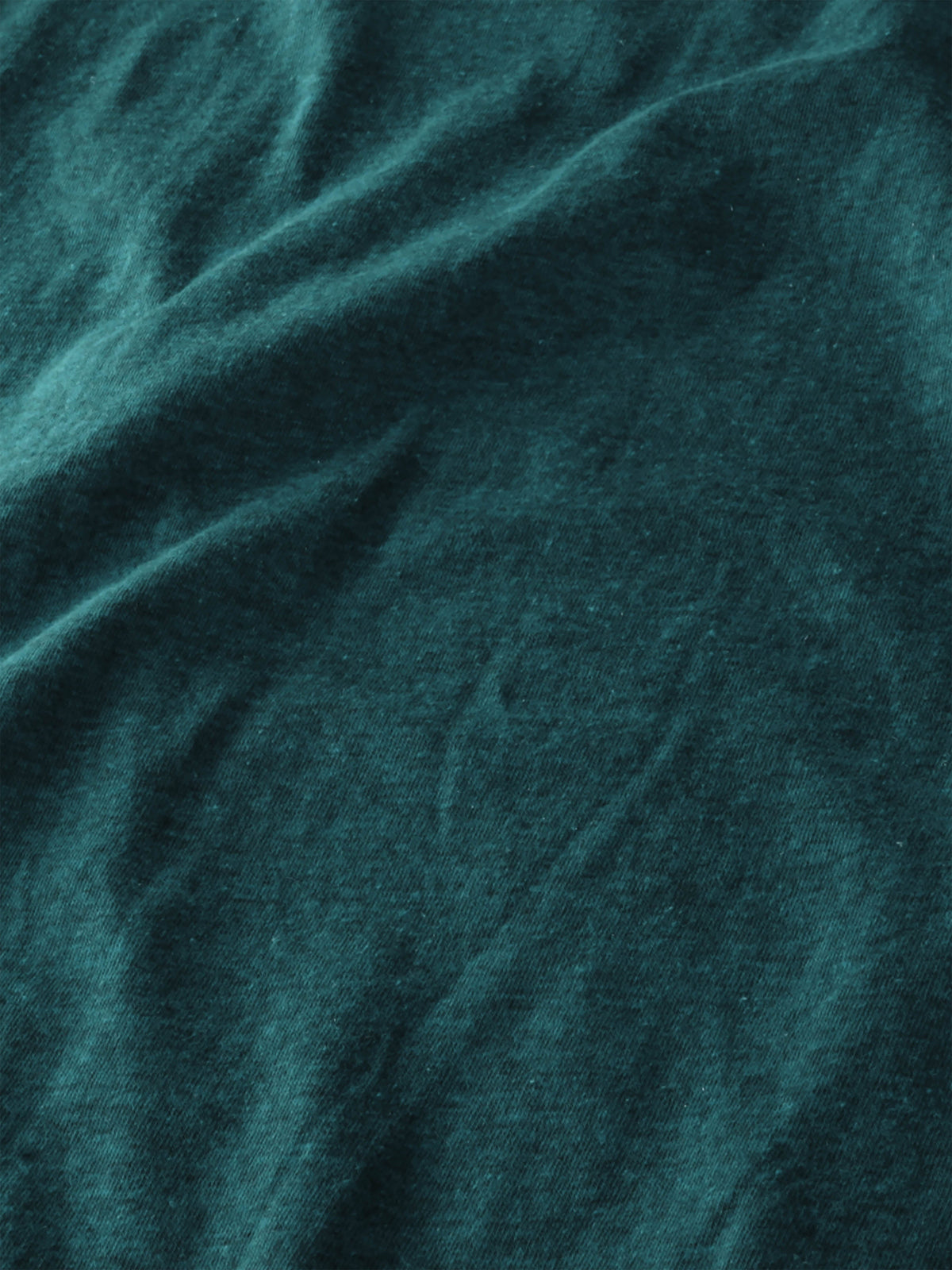 Men’s Contrast Raglan Short Sleeve Baseball T-Shirts in Cyan Caviar/Black - Hat and Beyond baseball jersey