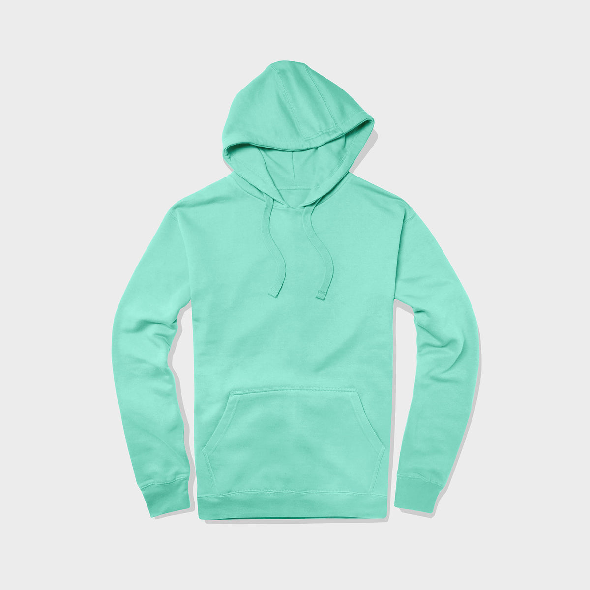 Men’s Pullover Hoodie in pullover hoodie_mens pullover hoodie_pullover sweatshirt_champion pullover hoodie_hooded pullover_heavyweight pullover hoodie_Aqua - Hat and Beyond hoodie