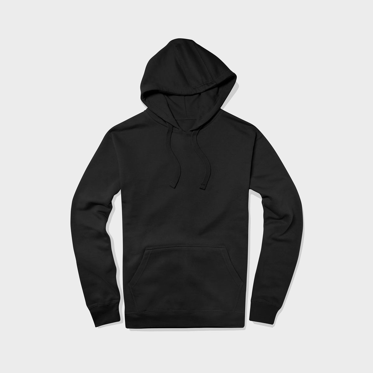 Men’s Pullover Hoodie in pullover hoodie_mens pullover hoodie_pullover sweatshirt_champion pullover hoodie_hooded pullover_heavyweight pullover hoodie_Black - Hat and Beyond hoodie