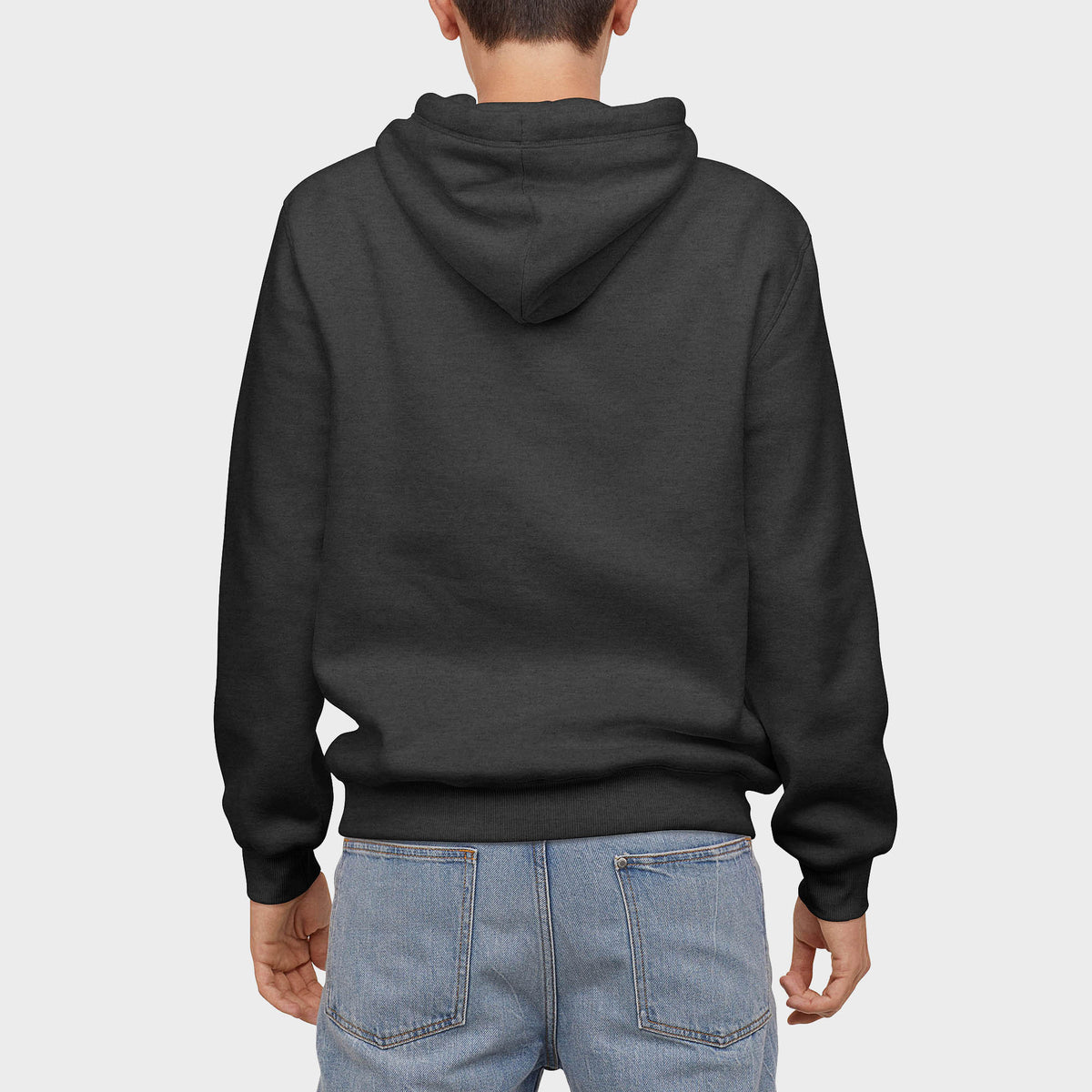 Men’s Pullover Hoodie in pullover hoodie_mens pullover hoodie_pullover sweatshirt_champion pullover hoodie_hooded pullover_heavyweight pullover hoodie_Charcoal - Hat and Beyond hoo