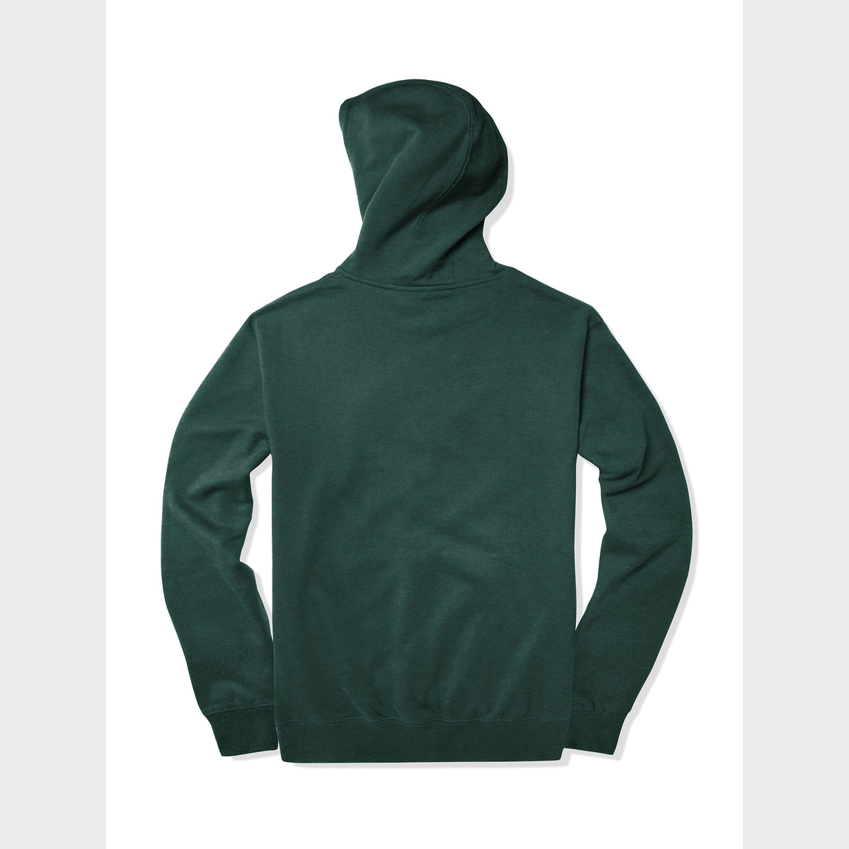 Men’s Pullover Hoodie in pullover hoodie_mens pullover hoodie_pullover sweatshirt_champion pullover hoodie_hooded pullover_heavyweight pullover hoodie_Forest Green Caviar - Hat and