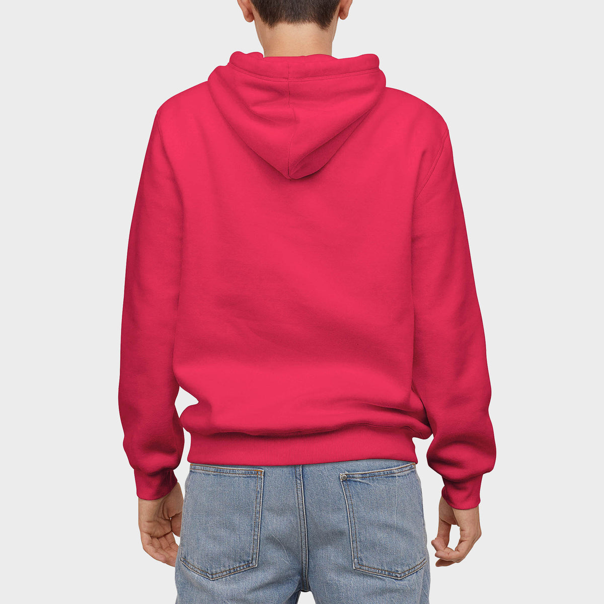 Men’s Pullover Hoodie in pullover hoodie_mens pullover hoodie_pullover sweatshirt_champion pullover hoodie_hooded pullover_heavyweight pullover hoodie_Fuchsia - Hat and Beyond hood