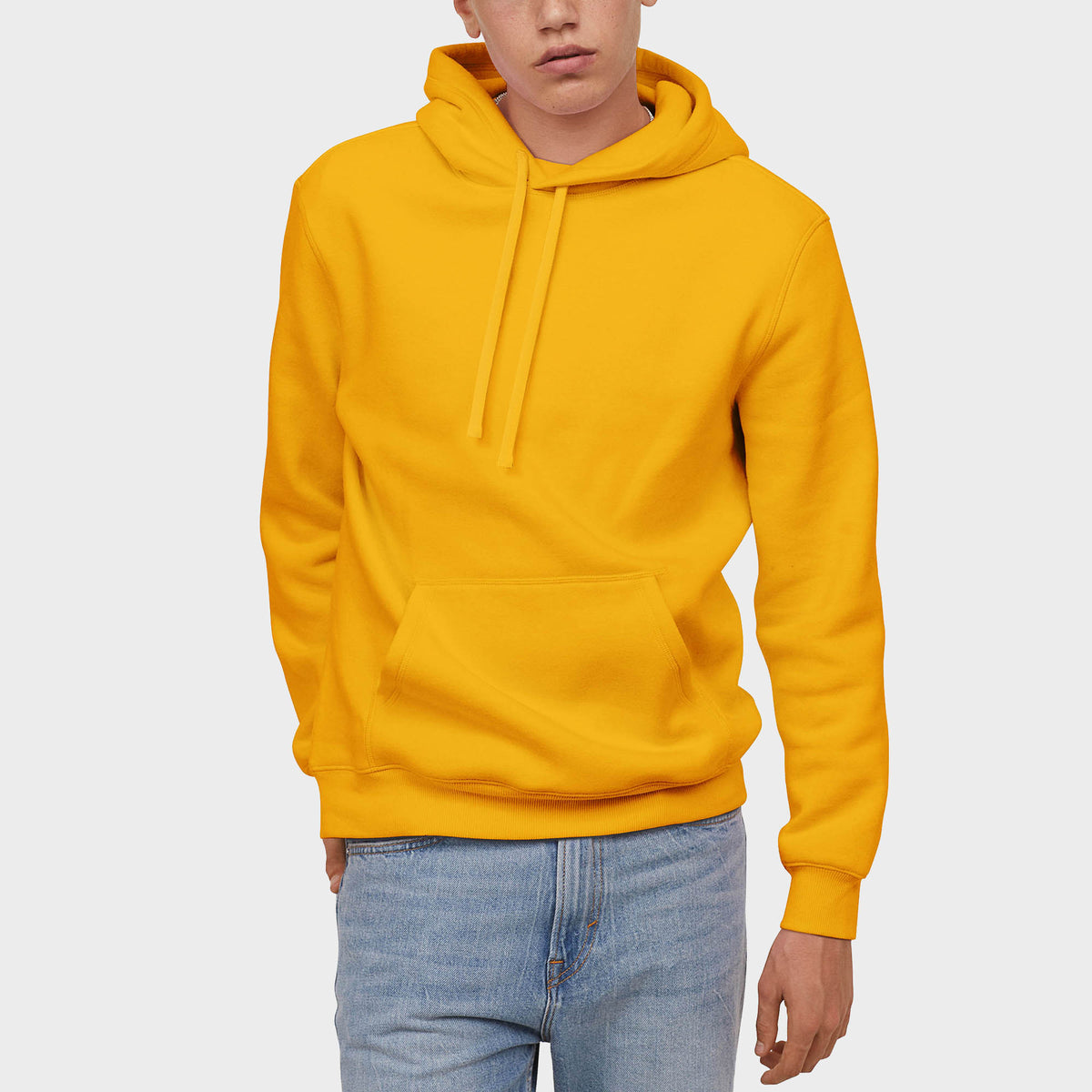 Men’s Pullover Hoodie in pullover hoodie_mens pullover hoodie_pullover sweatshirt_champion pullover hoodie_hooded pullover_heavyweight pullover hoodie_Gold - Hat and Beyond hoodie