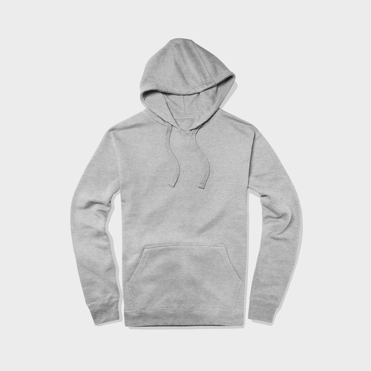 Men’s Pullover Hoodie in pullover hoodie_mens pullover hoodie_pullover sweatshirt_champion pullover hoodie_hooded pullover_heavyweight pullover hoodie_Heather Gray - Hat and Beyond