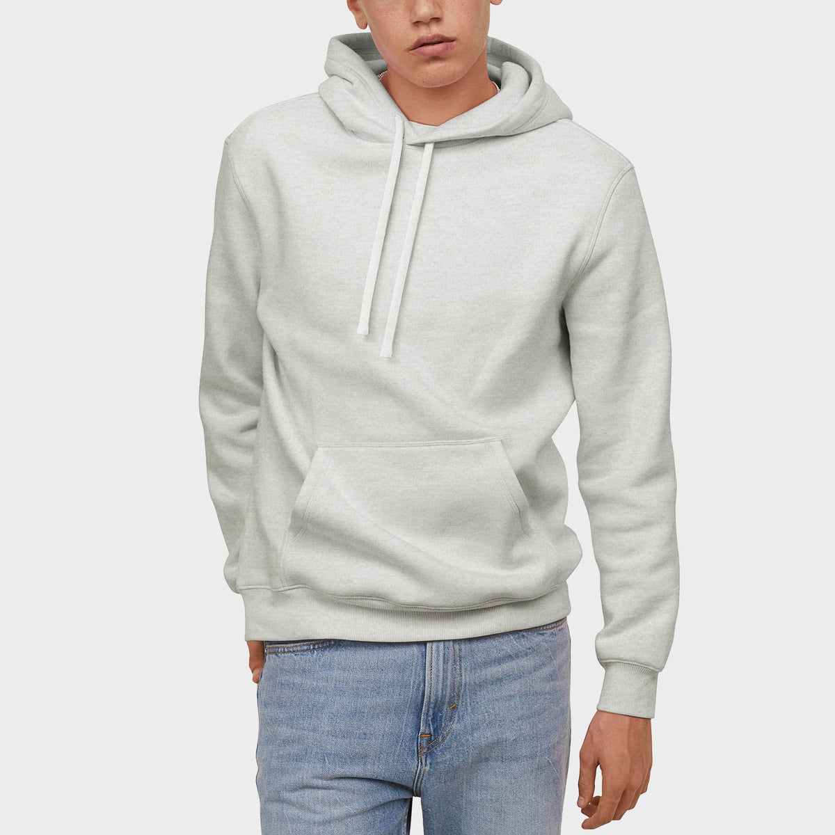 Men’s Pullover Hoodie in pullover hoodie_mens pullover hoodie_pullover sweatshirt_champion pullover hoodie_hooded pullover_heavyweight pullover hoodie_Oatmeal - Hat and Beyond hood