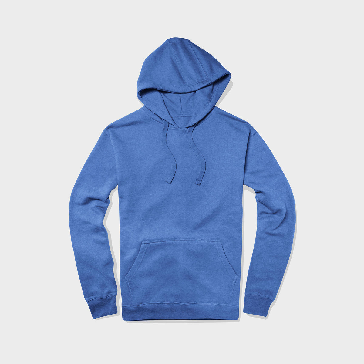 Men’s Pullover Hoodie in pullover hoodie_mens pullover hoodie_pullover sweatshirt_champion pullover hoodie_hooded pullover_heavyweight pullover hoodie_Heather Royal Blue - Hat and 