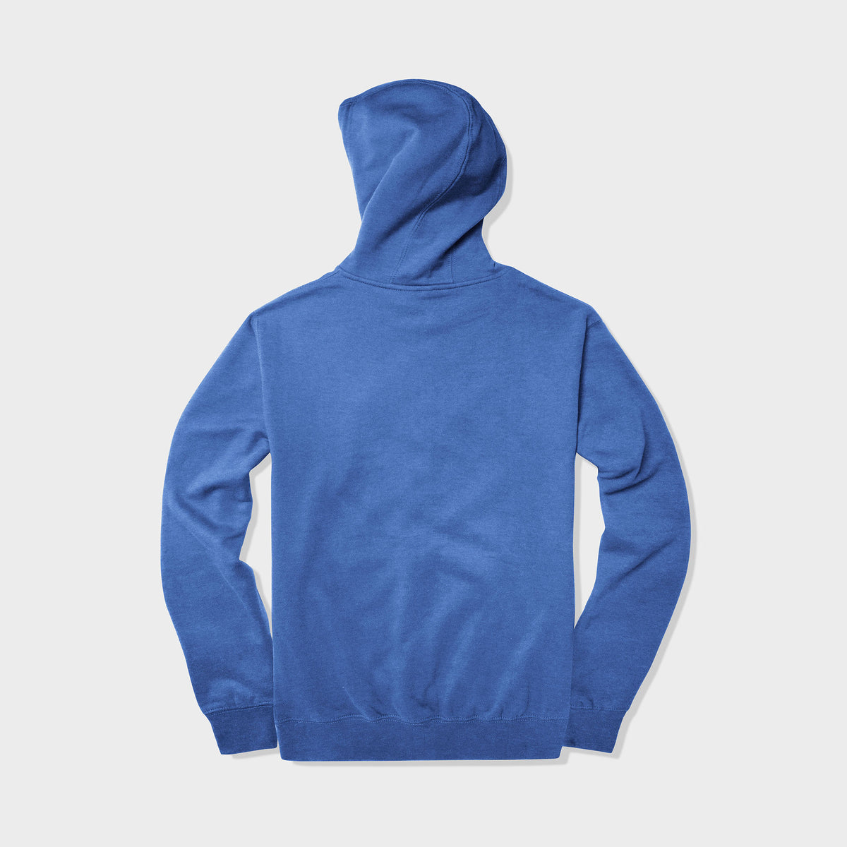 Men’s Pullover Hoodie in pullover hoodie_mens pullover hoodie_pullover sweatshirt_champion pullover hoodie_hooded pullover_heavyweight pullover hoodie_Heather Royal Blue - Hat and 