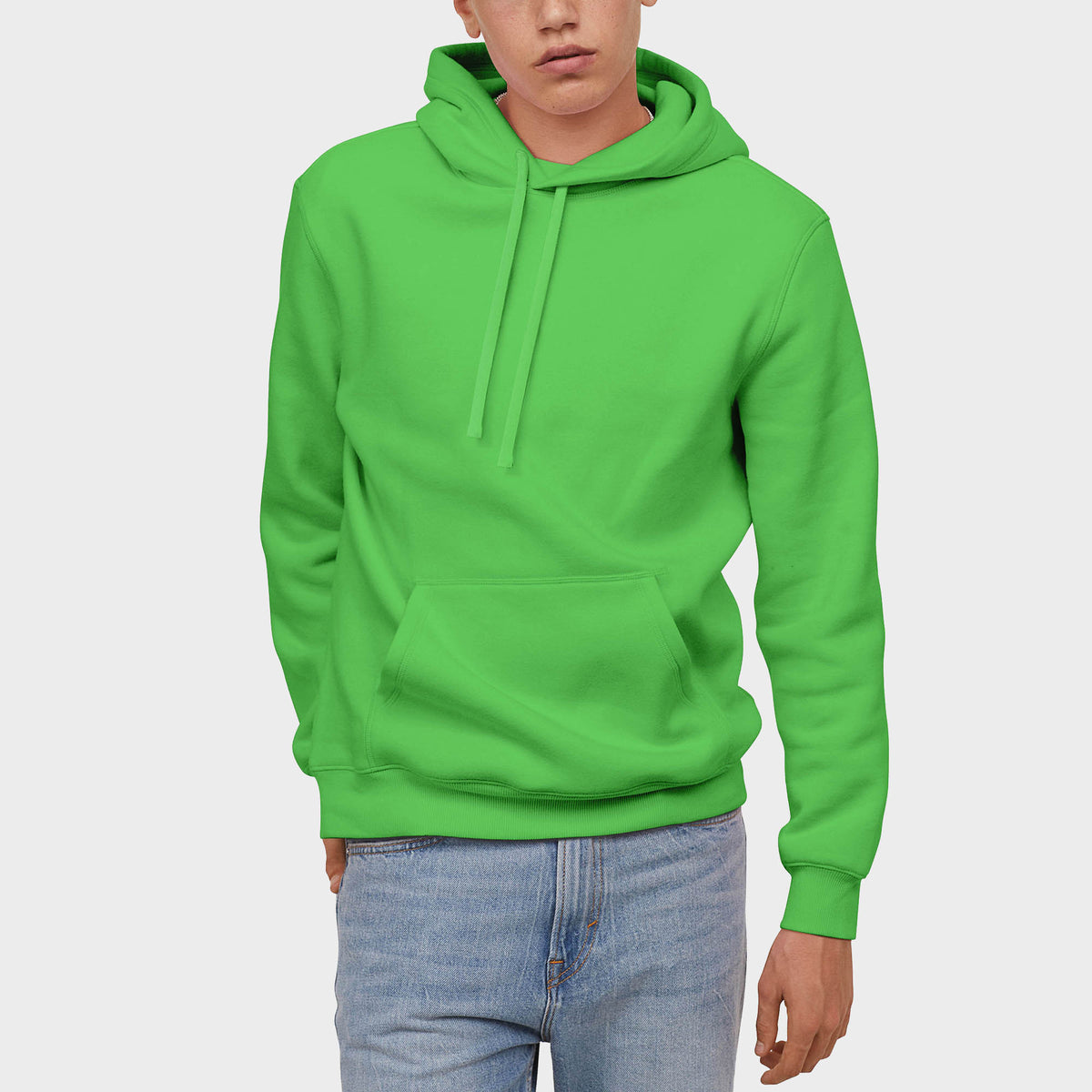 Men’s Pullover Hoodie in pullover hoodie_mens pullover hoodie_pullover sweatshirt_champion pullover hoodie_hooded pullover_heavyweight pullover hoodie_Kelly Green - Hat and Beyond 
