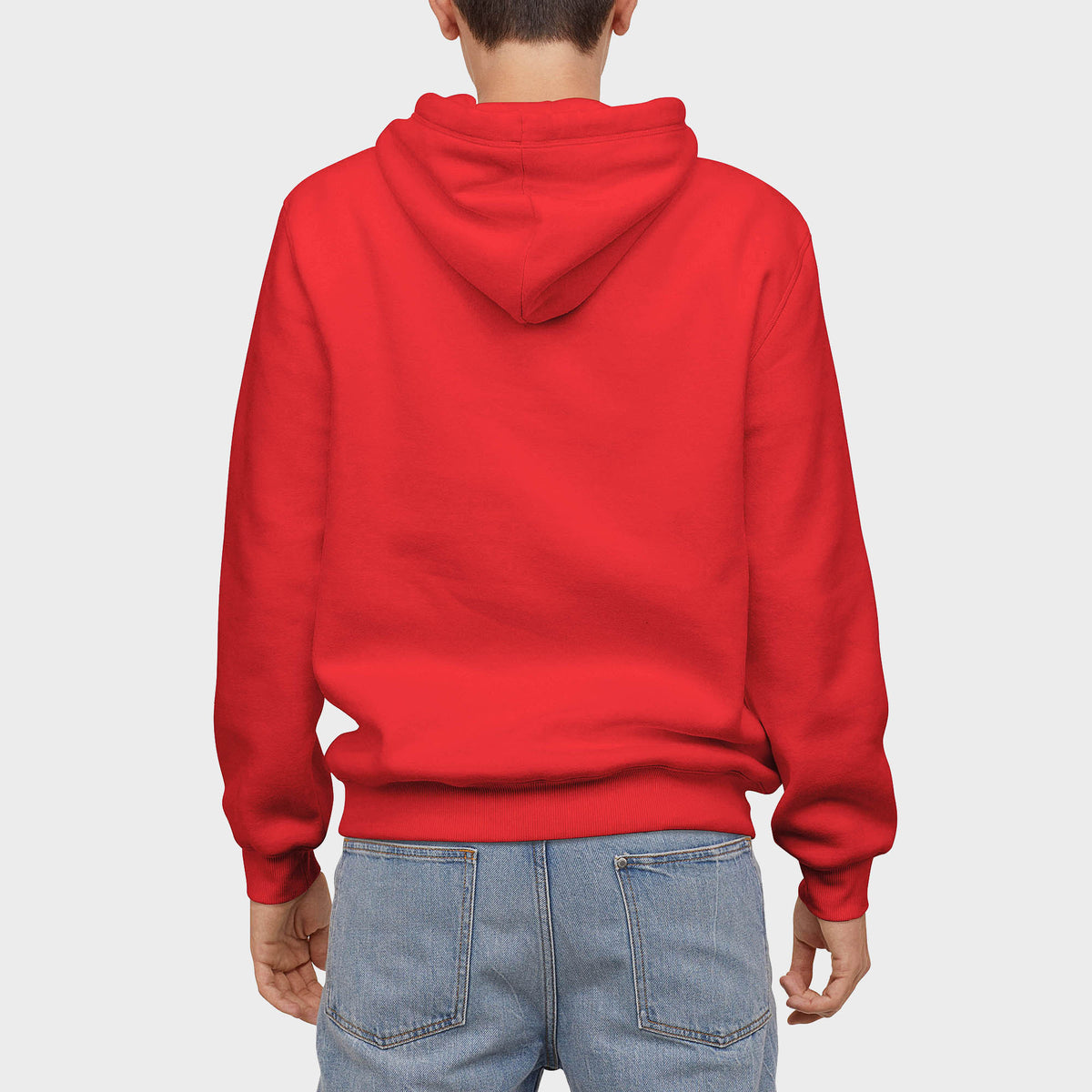 Men’s Pullover Hoodie in pullover hoodie_mens pullover hoodie_pullover sweatshirt_champion pullover hoodie_hooded pullover_heavyweight pullover hoodie_Red - Hat and Beyond hoodie