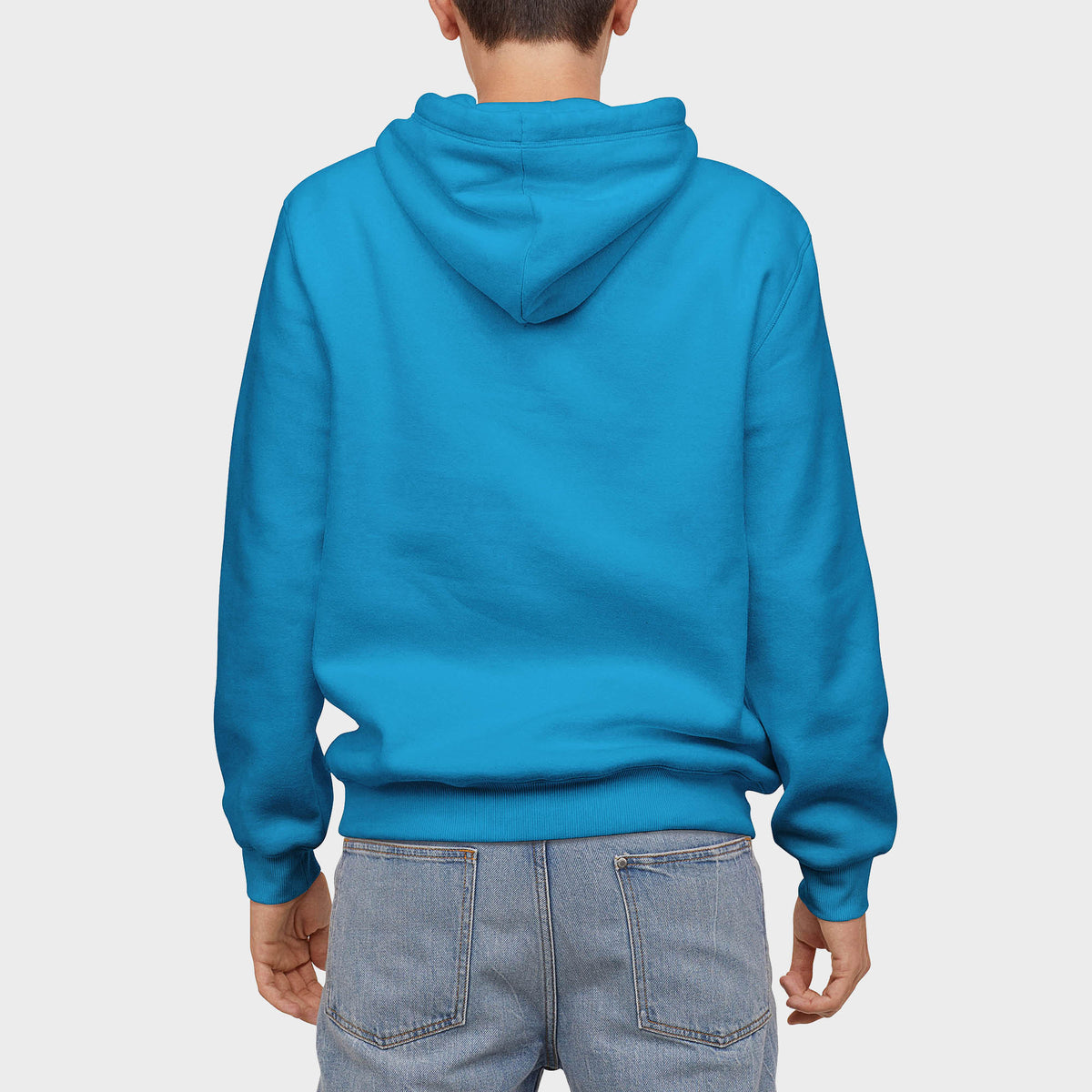 Men’s Pullover Hoodie in pullover hoodie_mens pullover hoodie_pullover sweatshirt_champion pullover hoodie_hooded pullover_heavyweight pullover hoodie_Turquoise - Hat and Beyond ho