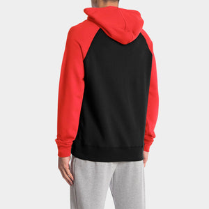 pullover hoodie_mens pullover hoodie_pullover sweatshirt_champion pullover hoodie_pullover adidas_hooded pullover_Black/Red