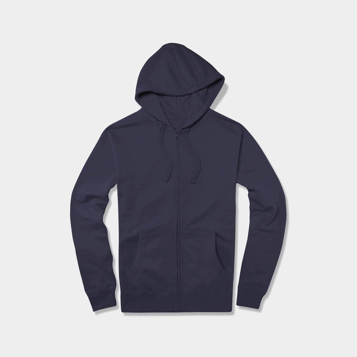 Men’s Zip Up Hoodie in zip up hoodie_mens zip up hoodie_zipper hoodie_champion zip up hoodie_zip up sweatshirt_boys zip up hoodielong zip up hoodie_best zip up hoodies_Navy - Hat a