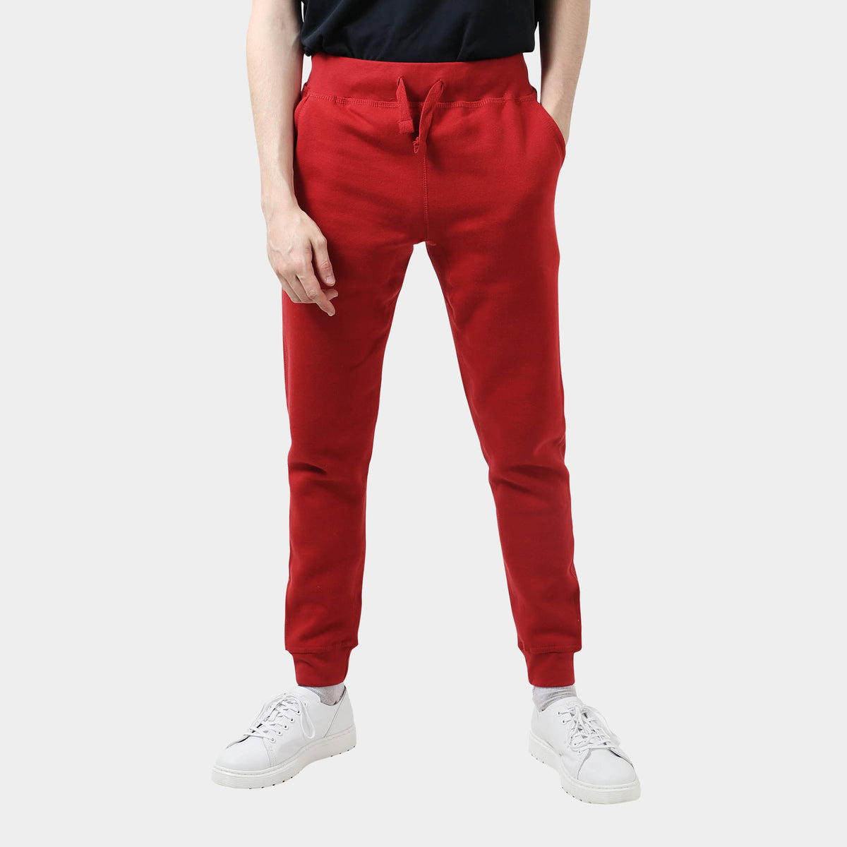 Men’s Basic Joggers in mens joggers_jogger pants_skinny jogger_mens skinny joggers_skinny sweatpants_boys skinny joggers_super skinny joggers_skinny tracksuit_thin sweatpants_mens 