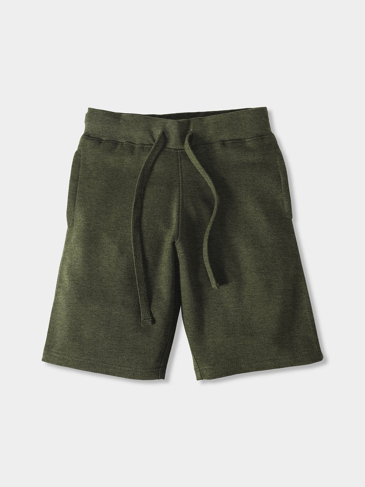 Men's Fleece Sweat Shorts Olive – Wholesale Blank Fleece Shorts | Hat and Beyond