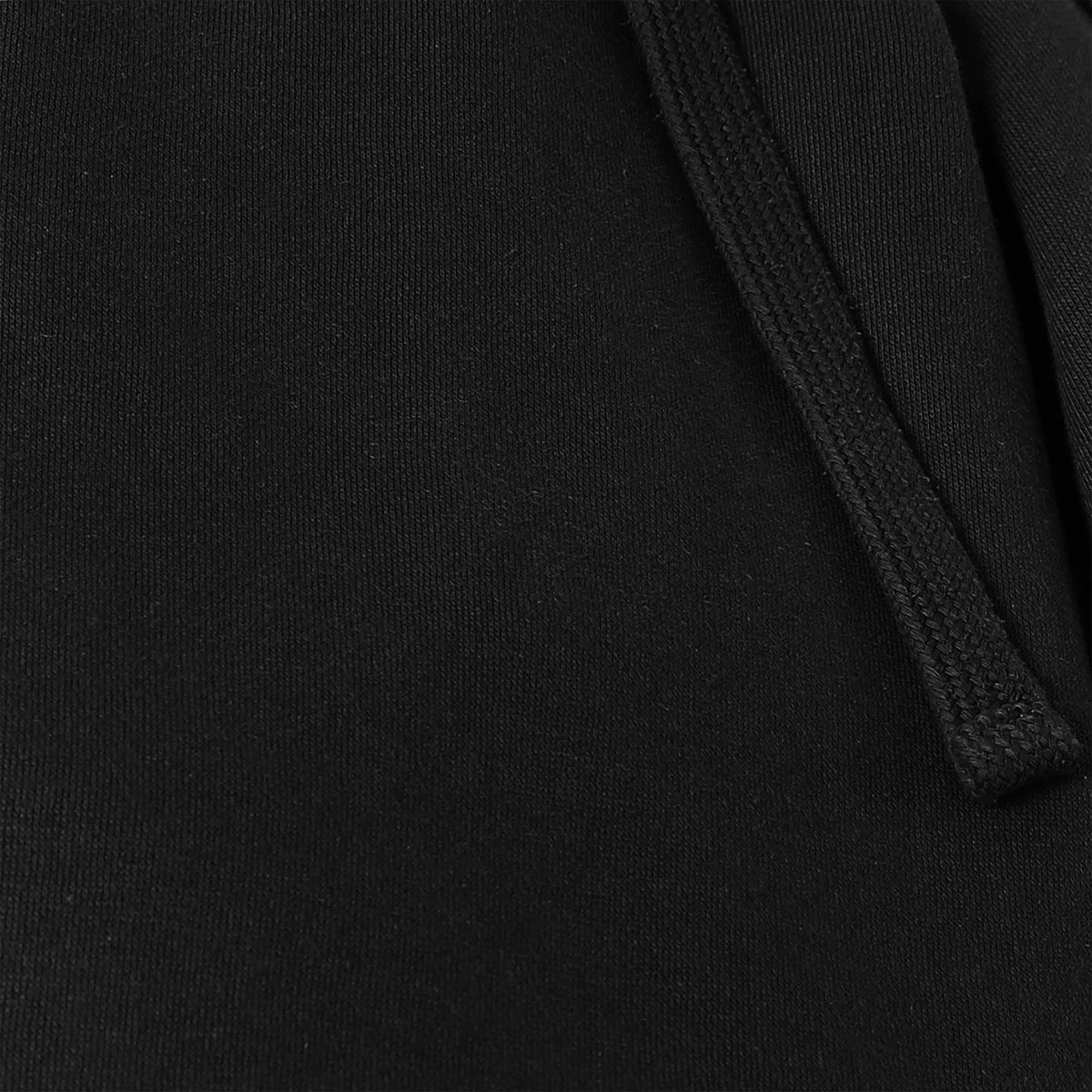 Men’s Fleece Sweat Shorts in boys fleece shorts_hollister fleece shorts_mens fleece shorts cheap_chino shorts_sweat shorts_mens running shorts_sports shorts_cotton shorts_Black - H