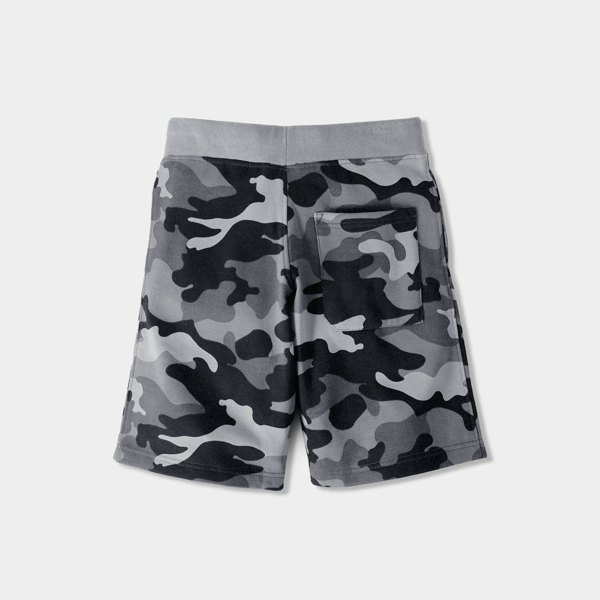 Men’s Fleece Sweat Shorts in boys fleece shorts_hollister fleece shorts_mens fleece shorts cheap_chino shorts_sweat shorts_mens running shorts_sports shorts_cotton shorts_Gray Camo
