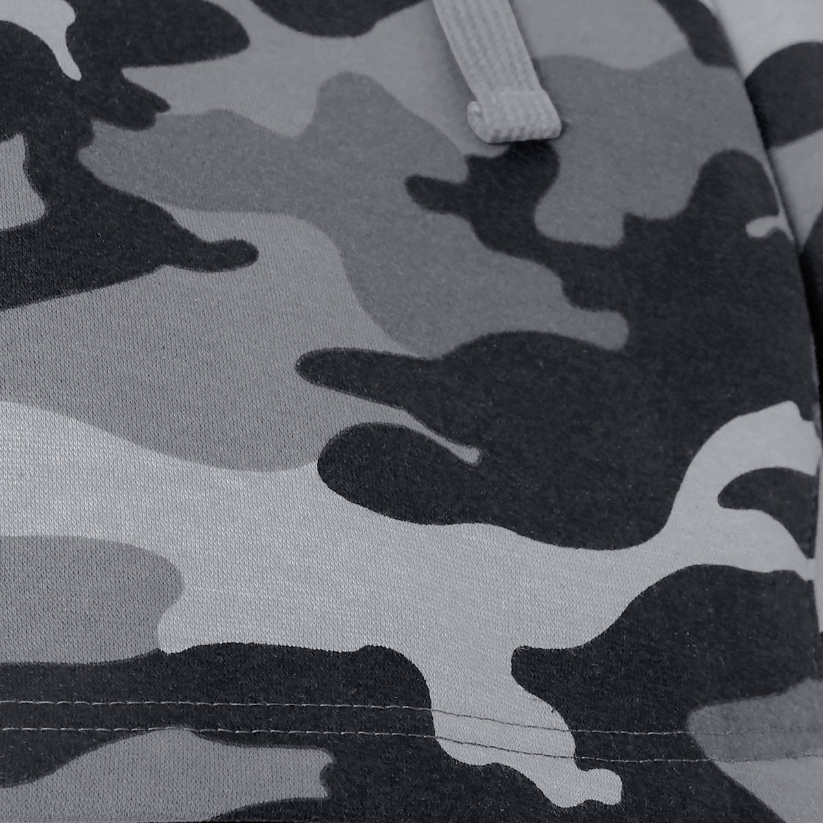 Men’s Fleece Sweat Shorts in boys fleece shorts_hollister fleece shorts_mens fleece shorts cheap_chino shorts_sweat shorts_mens running shorts_sports shorts_cotton shorts_Gray Camo