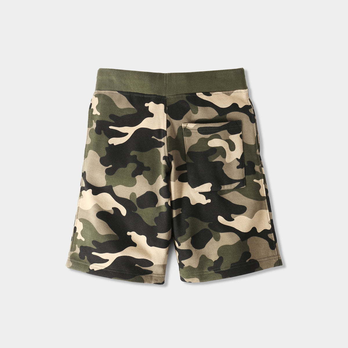 Men’s Fleece Sweat Shorts in boys fleece shorts_hollister fleece shorts_mens fleece shorts cheap_chino shorts_sweat shorts_mens running shorts_sports shorts_cotton shorts_Green Cam