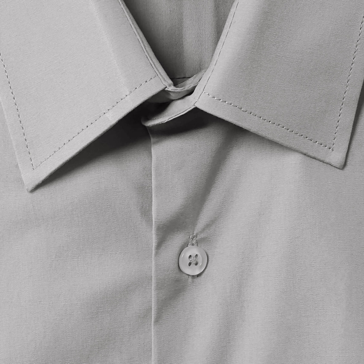 Men’s Short Sleeve Stretch Dress Shirt in stretch dress shirt_stretch shirts_t shirt stretch_stretch cotton shirt_mens stretch shirts_slim fit stretch_mens stretch dress shirts_Gra