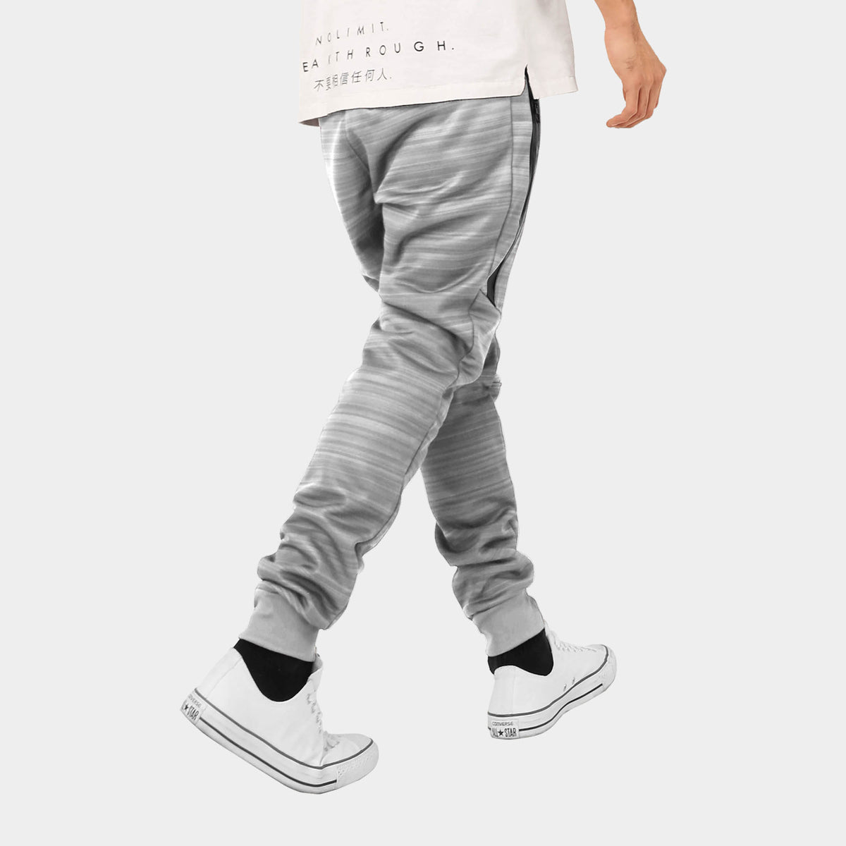 Men’s Modern Joggers in sweatpants fashion_fashion joggers_jogging pants fashion_stylish sweatpants mens_stylish joggers mens_mens fashion joggers_trendy joggers_Gray - Hat and Bey