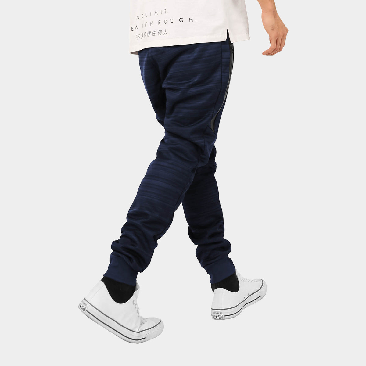 Men’s Modern Joggers in sweatpants fashion_fashion joggers_jogging pants fashion_stylish sweatpants mens_stylish joggers mens_mens fashion joggers_trendy joggers_Navy - Hat and Bey