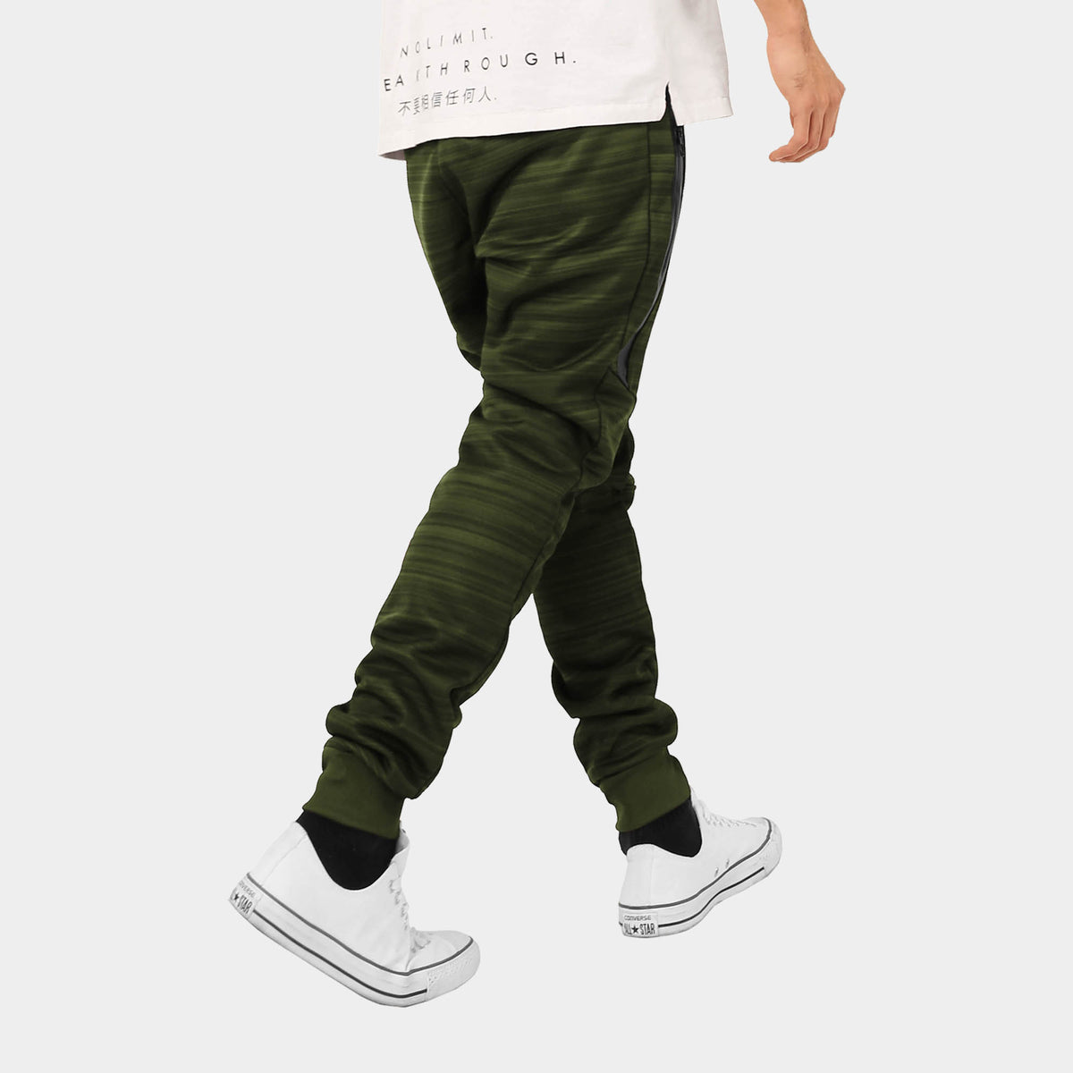 Men’s Modern Joggers in sweatpants fashion_fashion joggers_jogging pants fashion_stylish sweatpants mens_stylish joggers mens_mens fashion joggers_trendy joggers_Olive - Hat and Be
