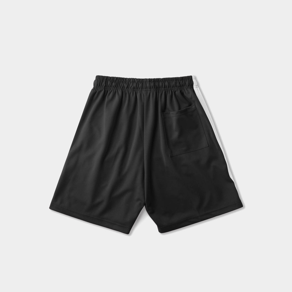 Men’s Stripe Track Shorts in track shorts_track shorts mens_hind running shorts_boys track shorts_gucci shorts_gucci shorts mens_gucci shorts cheap_Black/Hunter Green/Red - Hat and