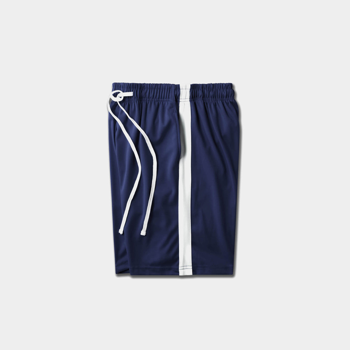 Men’s Stripe Track Shorts in track shorts_track shorts mens_hind running shorts_boys track shorts_gucci shorts_gucci shorts mens_gucci shorts cheap_Navy/White - Hat and Beyond casu