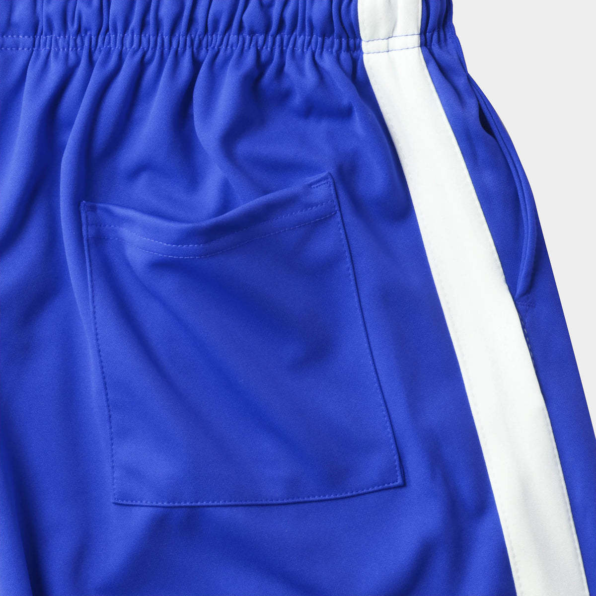 Men’s Stripe Track Shorts in track shorts_track shorts mens_hind running shorts_boys track shorts_gucci shorts_gucci shorts mens_gucci shorts cheap_Royal Blue/White - Hat and Beyon