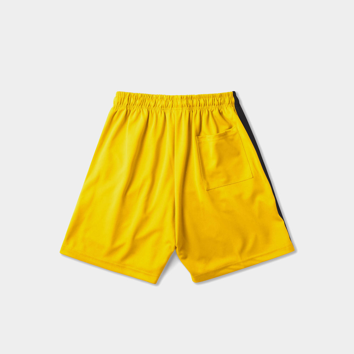 Men’s Stripe Track Shorts in track shorts_track shorts mens_hind running shorts_boys track shorts_gucci shorts_gucci shorts mens_gucci shorts cheap_Yellow/Black - Hat and Beyond ca