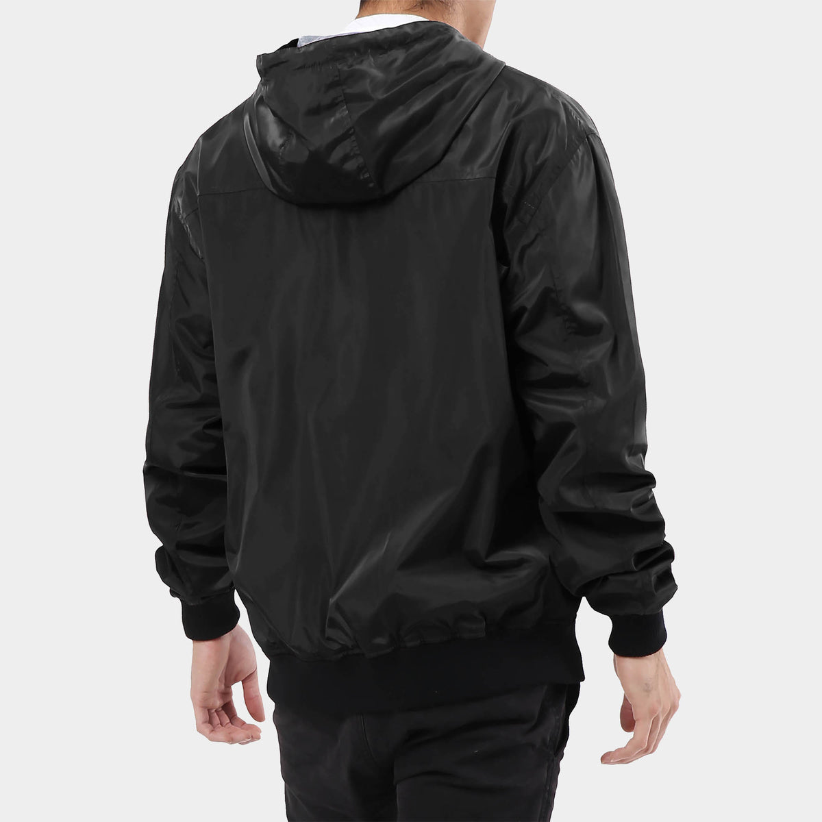 Men’s Premium Windbreaker in windbreaker jacket_champion windbreaker_mens windbreaker_mens windbreaker jacket_carhartt windbreaker_retro windbreaker_boys windbreaker_Black/Camo - H