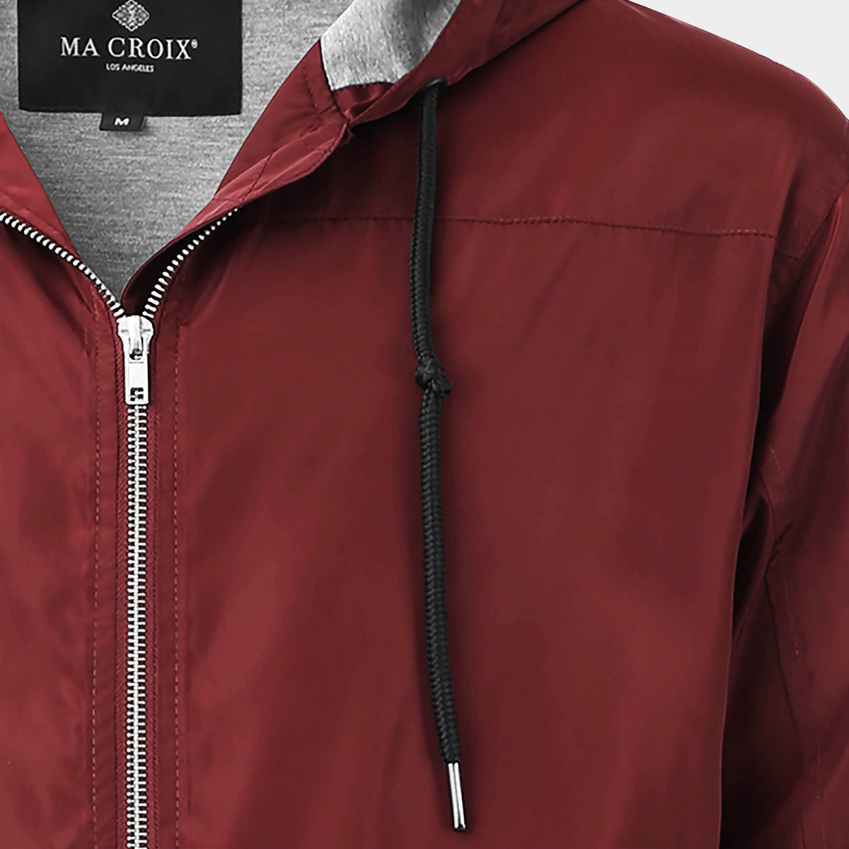 Men’s Premium Windbreaker in windbreaker jacket_champion windbreaker_mens windbreaker_mens windbreaker jacket_carhartt windbreaker_retro windbreaker_boys windbreaker_Burgundy - Hat