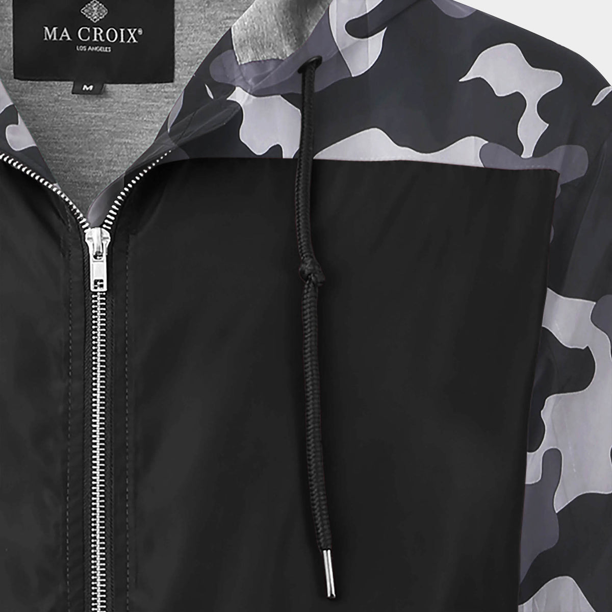 Men’s Premium Windbreaker in windbreaker jacket_champion windbreaker_mens windbreaker_mens windbreaker jacket_carhartt windbreaker_retro windbreaker_boys windbreaker_Camo/Black - H