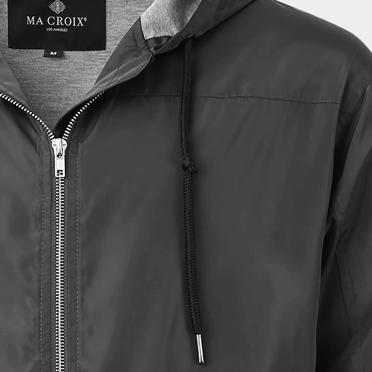 Men’s Premium Windbreaker in windbreaker jacket_champion windbreaker_mens windbreaker_mens windbreaker jacket_carhartt windbreaker_retro windbreaker_boys windbreaker_Charcoal - Hat