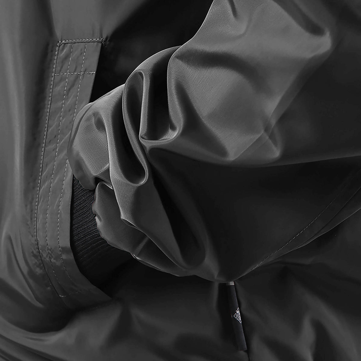 Men’s Premium Windbreaker in windbreaker jacket_champion windbreaker_mens windbreaker_mens windbreaker jacket_carhartt windbreaker_retro windbreaker_boys windbreaker_Charcoal - Hat