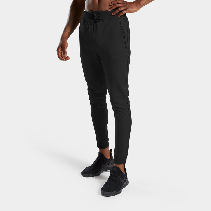 Men’s Joggers with Zipper Pockets in sweatpants with zipper pockets_sweatpants with zippers_men's sweatpants with zipper pockets_skinny jogger_mens skinny joggers_skinny sweatpants