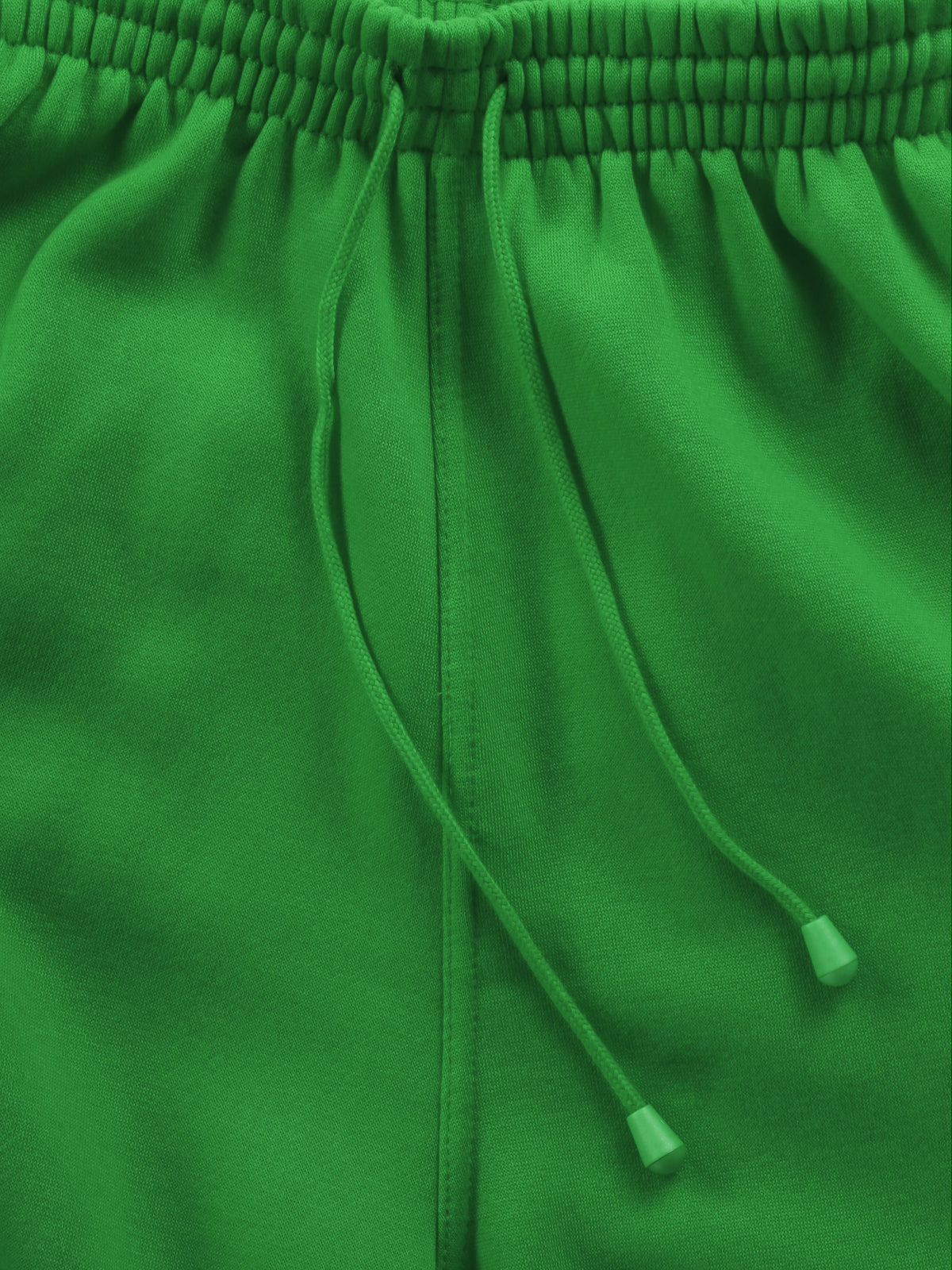 Men’s Premium Fleece Cargo Sweat Shorts Loose Fit in Kelly Green - Hat and Beyond casual shorts