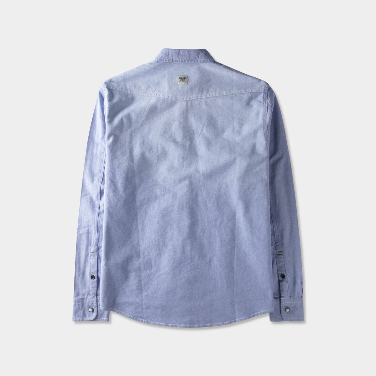 Men’s Denim Oxford Shirt in denim shirt_denim shirt men_jeans shirt_denim button up_boys denim shirt_mens denim shirts long sleeve_denim long sleeve shirt_Blue - Hat and Beyond bla