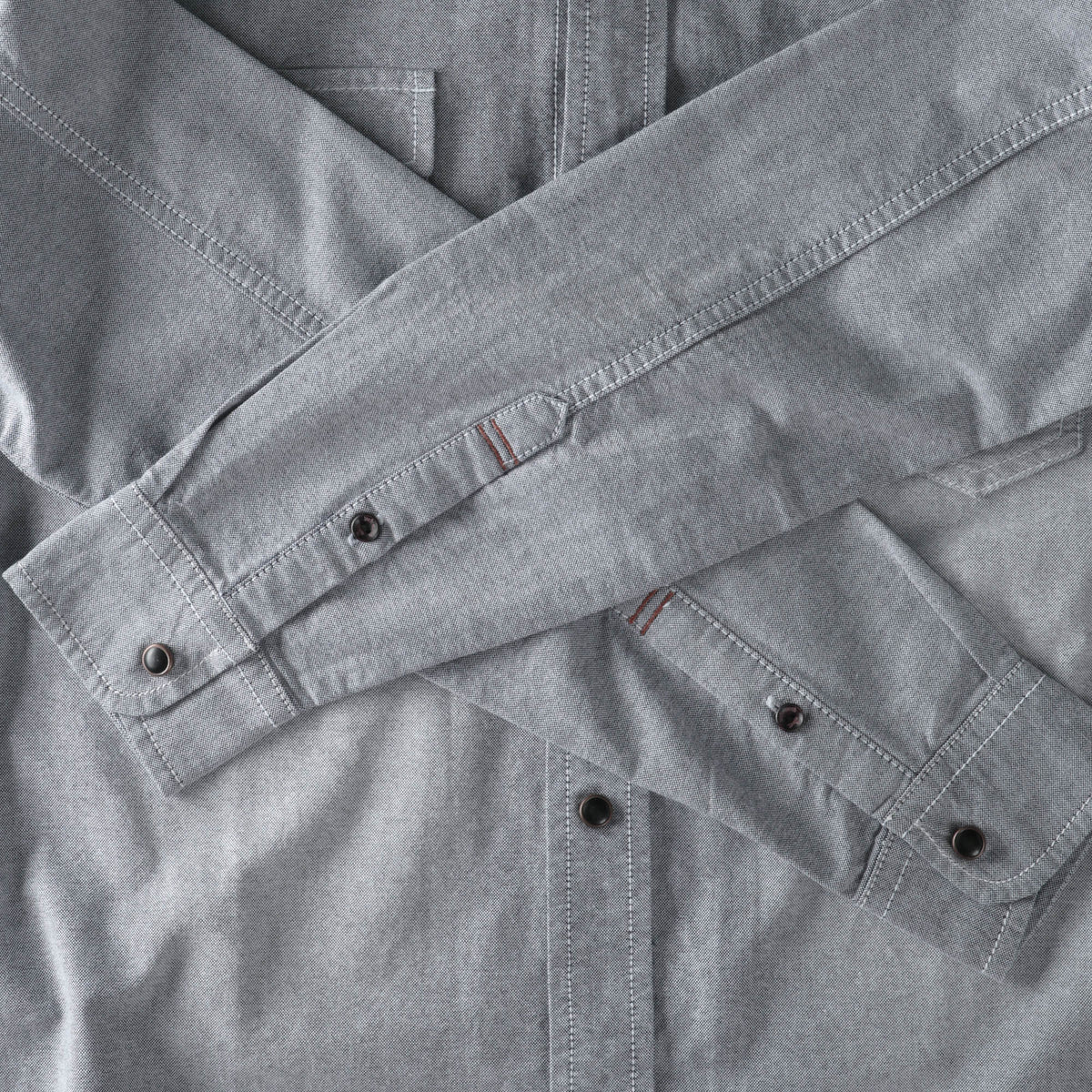 Men’s Denim Oxford Shirt in denim shirt_denim shirt men_jeans shirt_denim button up_boys denim shirt_mens denim shirts long sleeve_denim long sleeve shirt_Gray - Hat and Beyond bla