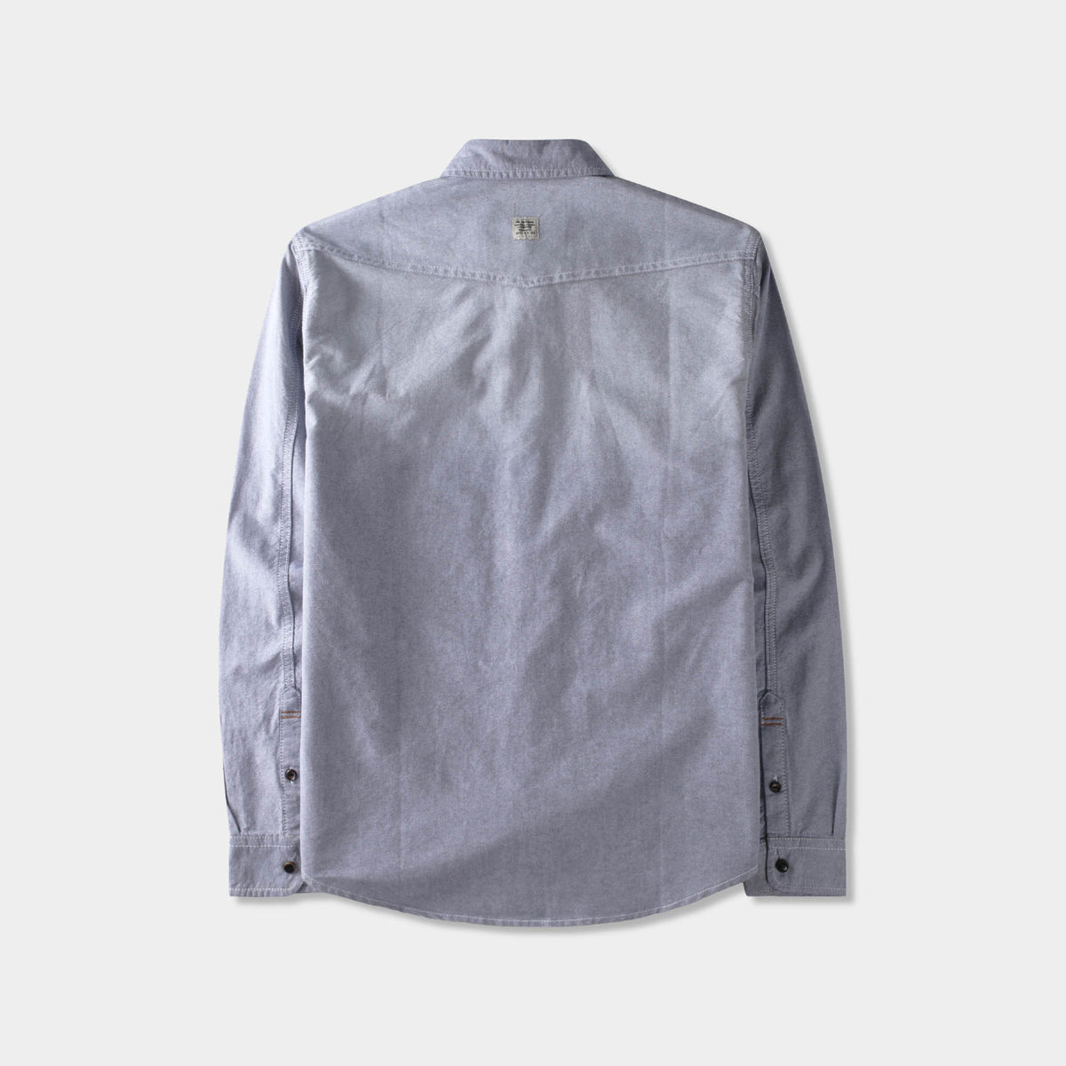 Men’s Denim Oxford Shirt in denim shirt_denim shirt men_jeans shirt_denim button up_boys denim shirt_mens denim shirts long sleeve_denim long sleeve shirt_Navy - Hat and Beyond bla